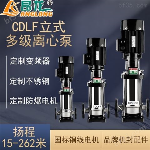 *多级泵CDLF轻型立式多级离心泵