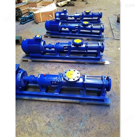 G型单螺杆泵 分体式污泥输送水泵